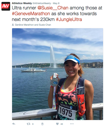 Geneva Marathon Athletics Weekly