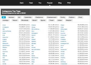 Ink361 - Trending Hashtags - 7 Essential Instagram Tools for Bloggers and Influencers
